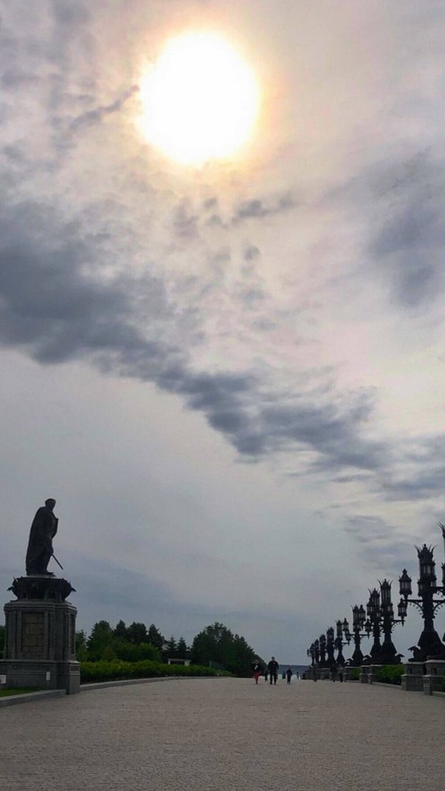 Волга у Замка Гарибальди