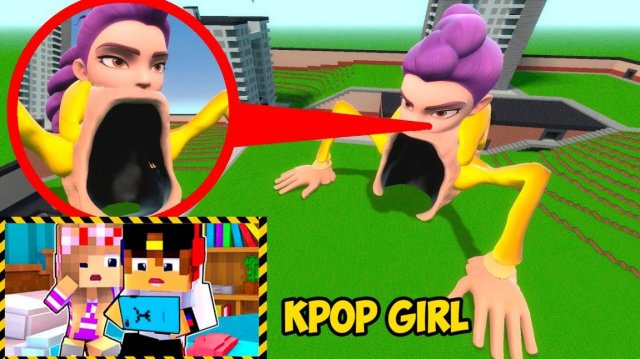 МОЙ ДРОН СНЯЛ KPOP DEMON HUNTER ДЕВУШКА ПОЖИРАТЕЛЬ в Реальной Жизни в МАЙНКРАФТ ВИДЕО MINECRAFT