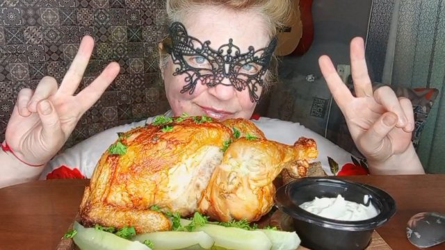 "ГРЕЧКА ИЗ КУРИНОЙ Ж@ПКИ И МУЖ БАЛУЕТ"МУКБАНГ/ЕДАНАКАМЕРУ/