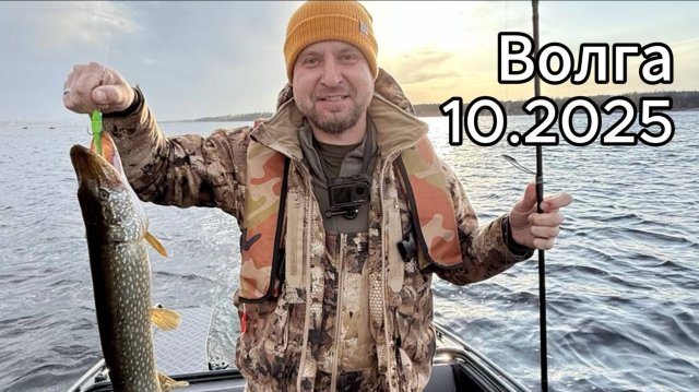 Рыбалка Волга Самара Щука 11.10.25г.