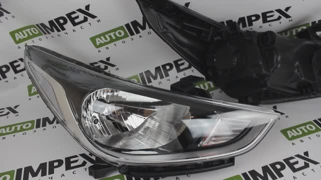 Hyundai Solaris II 2017-2020 года. Фары