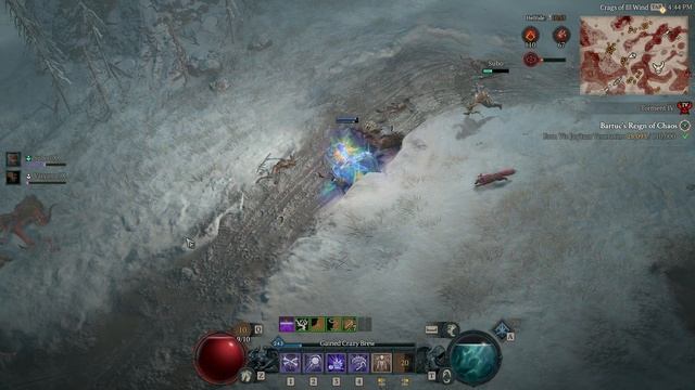 Diablo IV: Некромант: 242-й парагон, открываем сундуки, ролим рандомный мифик предмет