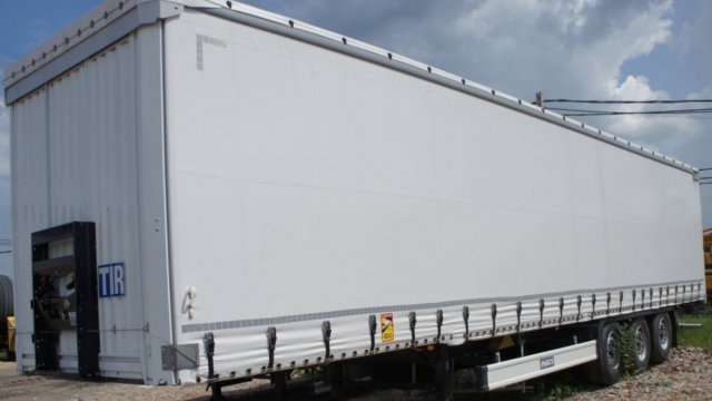 Полуприцеп шторный ISO PAKCS MAXIMA KCS-XS1 /90 - 12/27, 13,6 м., TIR, алюминиевая обрешетка