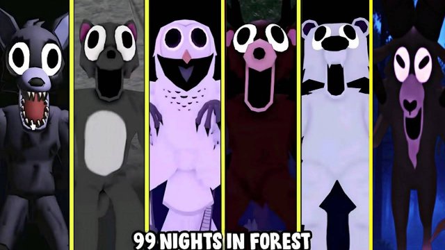 99 ночей в лесу - БАРАН ПРОТИВ СОВЫ, СЕВЕРНЫЙ ОЛЕНЬ ПРОТИВ ВОЛКА, МЕДВЕДЬ ПРОТИВ КОТА / jumpscare