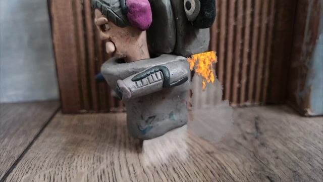 СКИБИДИ туалет пластилиновый мультевёрс серия 9