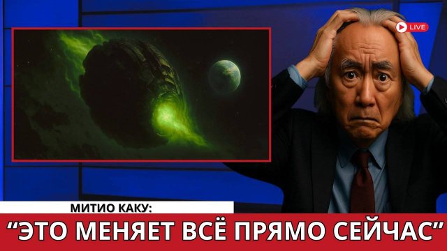 3I/ATLAS отправил ПРЕДУПРЕЖДАЮЩИЙ сигнал, из-за которого НАСА в панике | Митио Каку