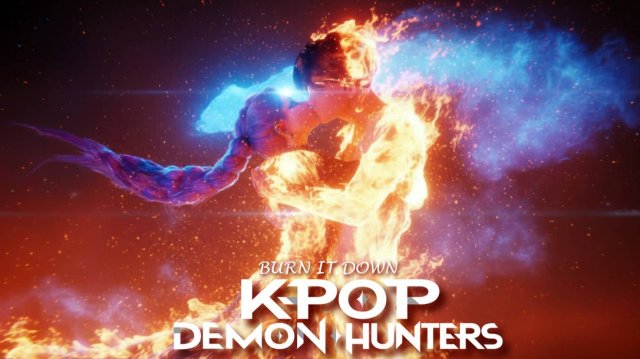 K-Pop Demon Hunters: BURN IT DOWN – Песня, которая сжигает демонов заживо! 🔥💀