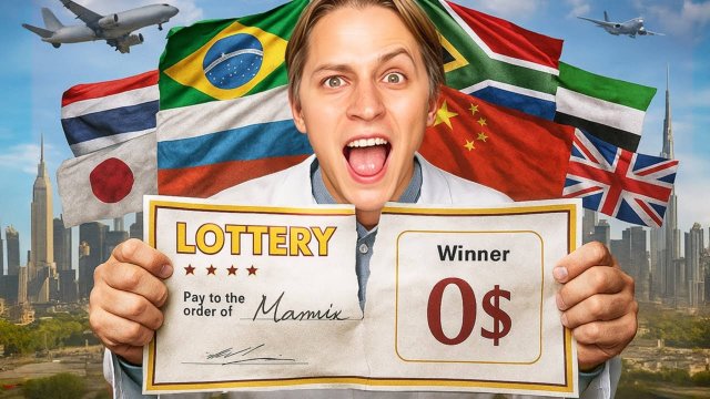Сравнил Лотерею в 10 Странах!