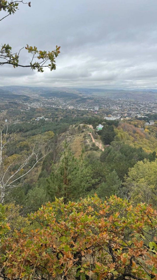 Осенний Кисловодск с Олимпийской высоты