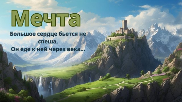 Мечта - иносказательная баллада о любви | Авторская песня