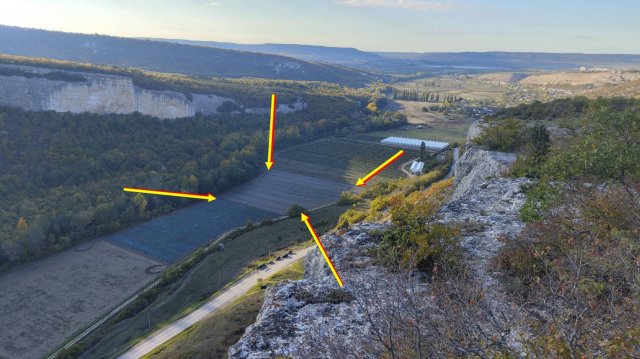 Участок 2.55 га Крым Бахчисарай