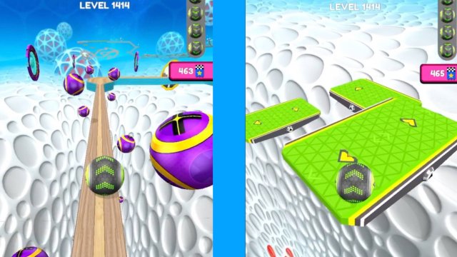 Going Balls  Super Speed run Gameplay New Update Level 1414