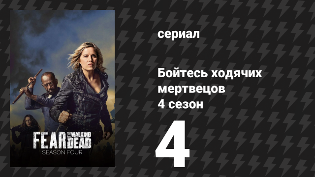 Бойтесь ходячих мертвецов 4 сезон 4 серия «Захороненный» (сериал, 2018)