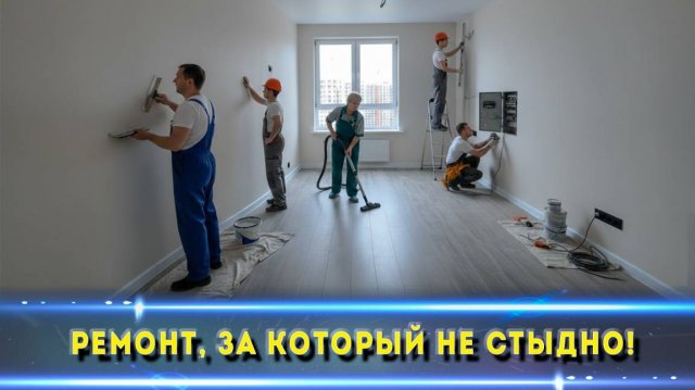 Качественный ремонт без “сюрпризов” — как делает наша бригада