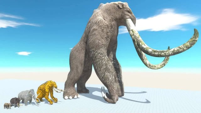 ARBS: Бегемот: Эволюция Титана - Сравнение размеров против Динозавров и Животных! 🦣👑📏