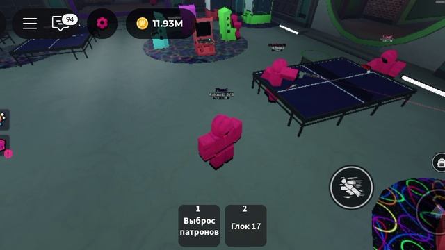 Инк гейм в роблокс , но за охранника!