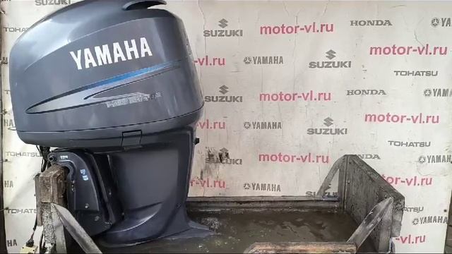 Запуск двигателя Yamaha F200