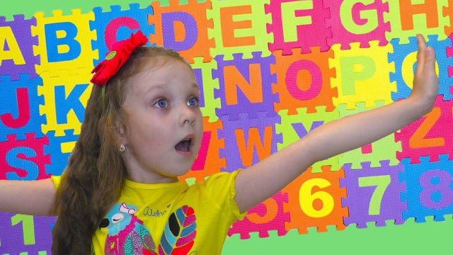 Лиза и ее забавная история с алфавитом / Изучаем буквы / Песенка АВС  / Видео для детей
