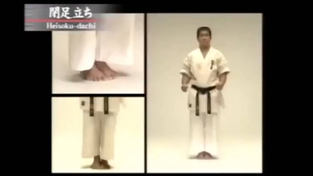 Стойки в карате кёкусинкай (дополнение)