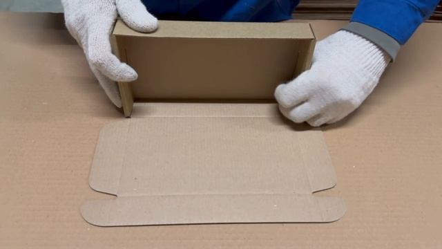 Сборка самосборной коробки