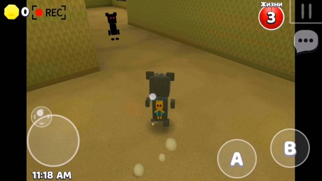 Я Попал в #закулисье! Super Bear adventure Enderman