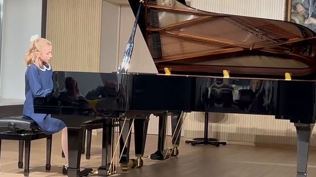 Ю. Щуровский. "Утро" из сюиты "Зима". Исп. Алиса Копчак, преп. М.В. Ханецкая