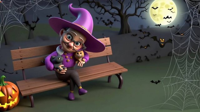 ОБНОВЛЕНИЕ!Игра Кот и Бабка!ХЭЛЛОУИН!Игра Cat and Granny на TV Мяу