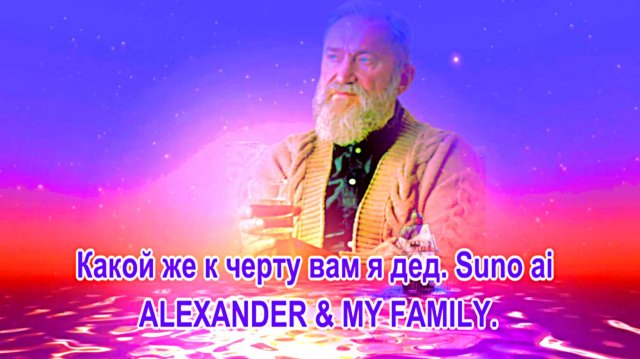 Какой же к черту вам я дед. Suno ai. ALEXANDER & MY FAMILY.
