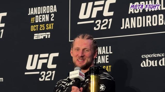 ЭМОЦИИ Волкова после спорной победы на UFC 321