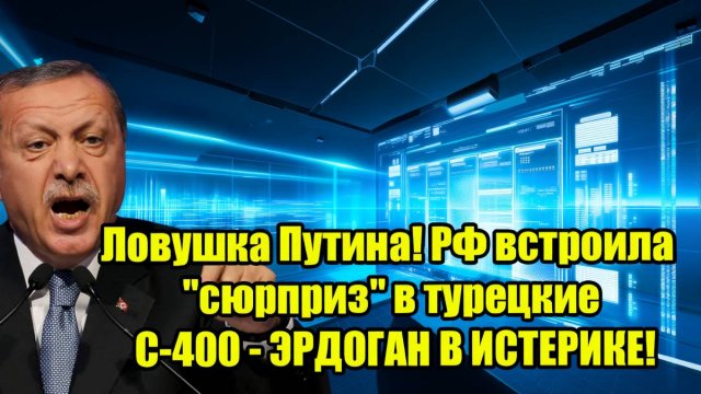 Ловушка Путина! РФ встроила сюрприз в турецкие С-400 - ЭРДОГАН В ИСТЕРИКЕ!
