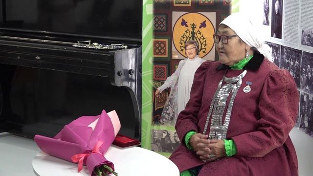 "Иэйиим арылы кустуга" - Ноговицына Аксинья Афанасьевна 75 убулуойдээх  сааЬынан айар туЬулгэтэ.