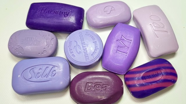 Асмр резка мыла. cutting soap