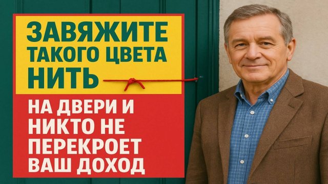 Почему нельзя оставлять дверную ручку «голой»: древний ритуал, который меняет судьбу
