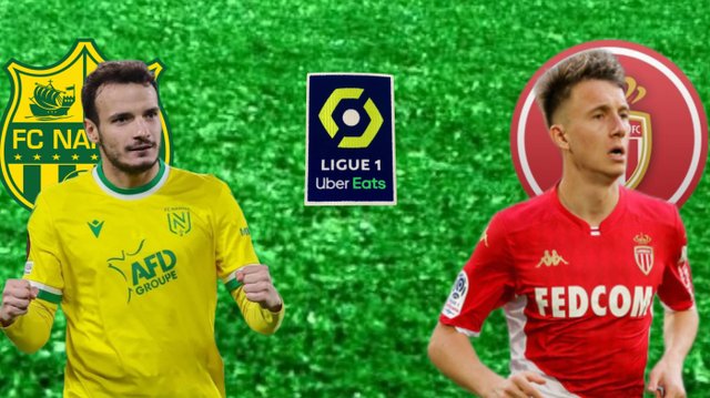 ФУТБОЛ ЧЕМПИОНАТ ФРАНЦИИ LIGA 1.  НАНТ - МОНАКО.  ТЕКСТОВАЯ ОНЛАЙН ТРАНСЛЯЦИЯ