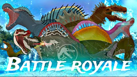 Королевская битва спинозавров