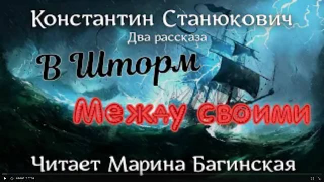 Два морских рассказа К.М.Станюковича - _В шторм_ и _Между своими_. Читает Марина Багинская. (1)