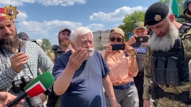 Апти Алаудинов "АХМАТ". Архивное видео. 2022 г., Лисичанск, Российская Федерация