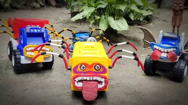 Улучшаем Молнию Маккуина Лаба-лаба, Керету Апи, пожирателя Перси, Тайо, Томаса и Монстра Блейза