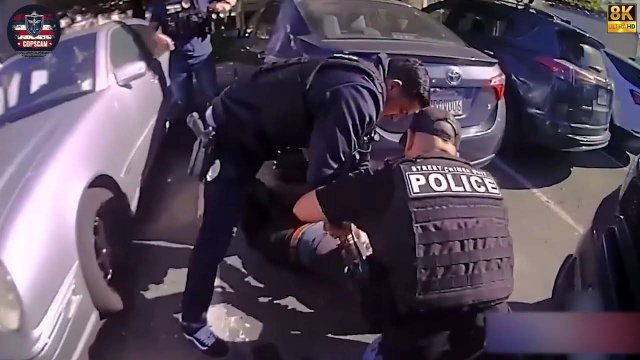 Самые душераздирающие моменты столкновения полиции с самыми опасными преступниками #10