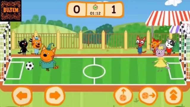 Три Кота! У Компота День рождения! Поздравляем Вместе с Ребятами! Много Мини Игр!