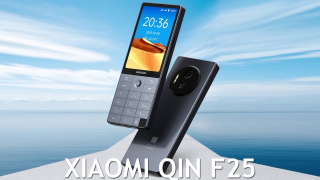 Кнопочно-сенсорный король Xiaomi QIN F25 первый обзор на русском