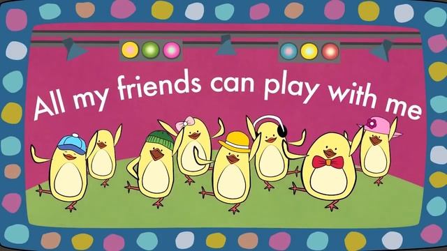 Friends Song, Verbs Song for Kids, The Singing Walrus