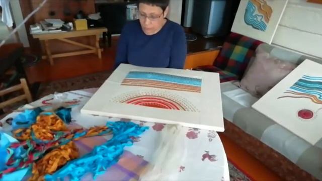 Японские техники шитья ＂сашико＂ и ＂боро＂. Мастер-класс художника Аллы Шаманиной [-4ckCTQP3FE]