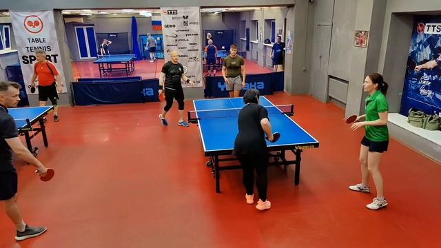 Подача в настольном теннисе!