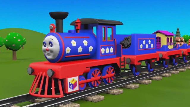 Учимся Считать от 1 до 10 Учим Цифры с Паровозиком Чух Чух Развивающие мультфильмы для детей