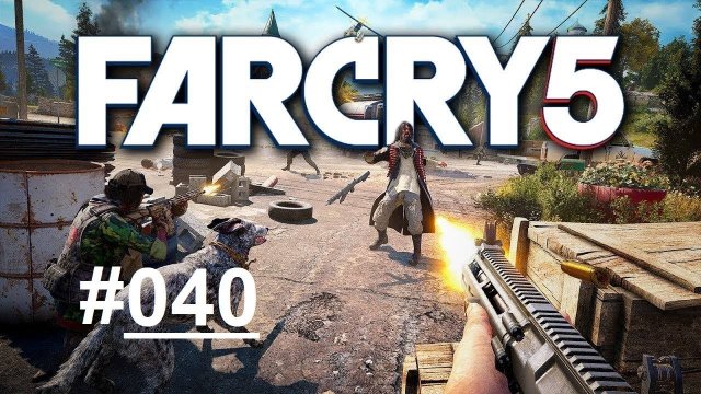 FarCry 5 / Горы Уайттейл / Часть 40 / Война с наркотиками, Вооруженный конвой у реки, Река виски.