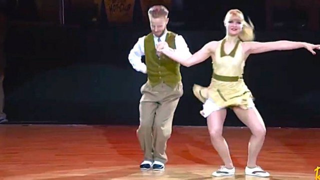 Сентиментальное путешествие трио Сильвана Зингга - Сондре и Таня. #Танцы