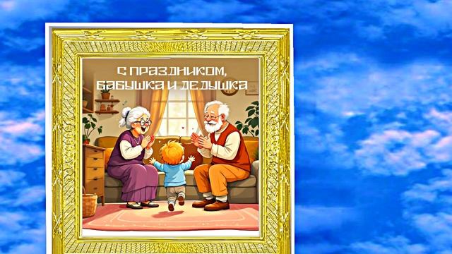 С Днём Бабушек и Дедушек 9! Праздничное поздравление С Днём Бабушек и Дедушек!