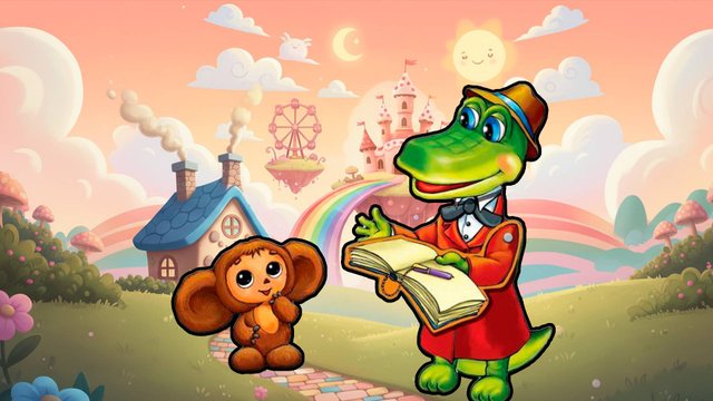 🎵 Чебурашка и Гена — песня про дружбу и добро 🎵