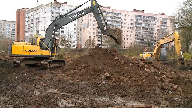 (Рыбинск-40) ПОДГОТОВКА ТЕРРИТОРИИ ДЛЯ ОБУСТРОЙСТВА ПАРКА